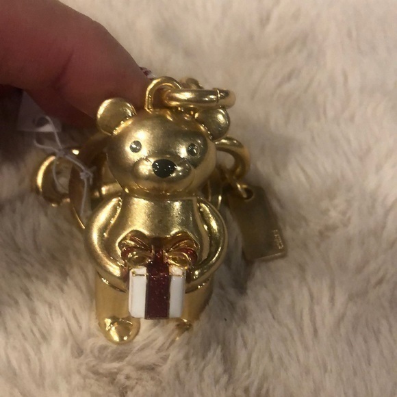 Coach bear keychain/bag charm - Picture 1 of 3